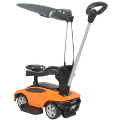 Factory wholesale licensed baby ride on cars with push handle walk car