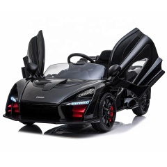 New factory wholesale mclaren licensed 12v battery car for child kids electric car 2 seater ride on