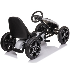 Benz licensed  hot sale factory wholesale electric go kart for kids to drive ride on car pedals go kart