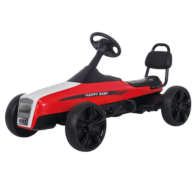 2020 factory wholesale and crazy kids go kart cars with steering wheel no electric battery