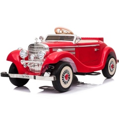 New benz licensed kids remote control electric ride on car plastic toy cars for kids to drive