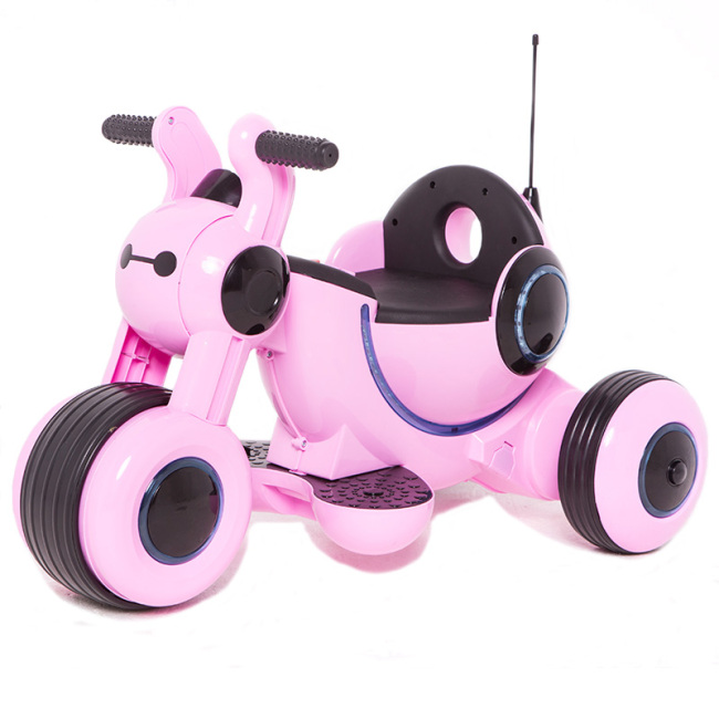 2020  new design and wholesale small 6V ride on car one seat tricycle for kids to drive