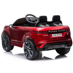 New design rover licensed 12v kids ride on car electric 2 seater remote control rechargeable kids car