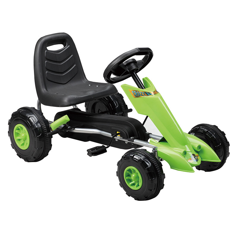 2020 high quality non-licensed ride on pedal kart car with classic style and plastic wheels for kids