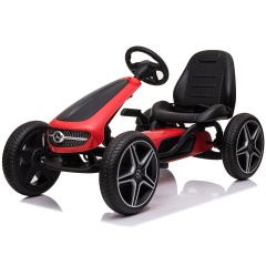 Benz licensed  hot sale factory wholesale electric go kart for kids to drive ride on car pedals go kart