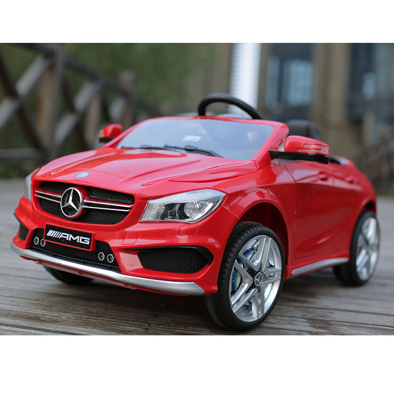 2020 latest licensed electric kids ride on sports car on CLA45 with remote control for big kids