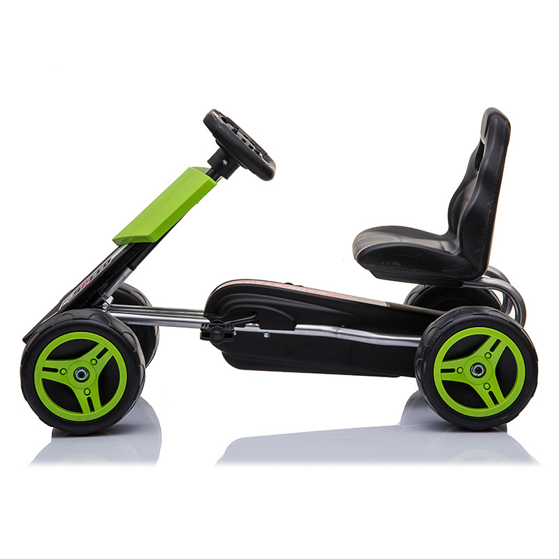 2020 high quality and cheap kids racing go karts with gas wheels and pedal function to drive