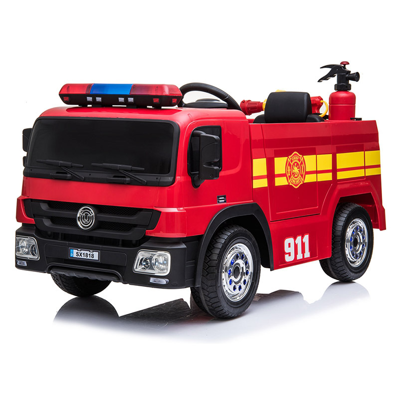2020 new model kids large electronic ride on fire truck and cars with 2.4G rc for children to drive