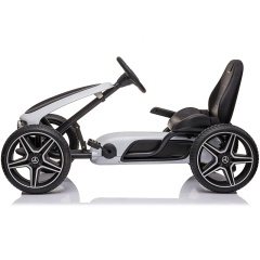 Benz licensed  hot sale factory wholesale electric go kart for kids to drive ride on car pedals go kart