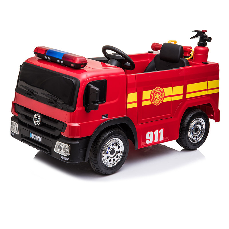 2020 new model kids large electronic ride on fire truck and cars with 2.4G rc for children to drive