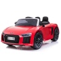 12v cheap electric cars for kids to ride on rechargeable audi R8 licensed baby toy car