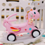 Indoor plastic kids rocking horse for baby ride toy 