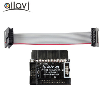 Ailavi® Standard ARM 20-pin JTAG Interface to 10-Pin 2.0mm and 10-Pin 1.27mm Spacing SWD /JTAG Interface Adapter