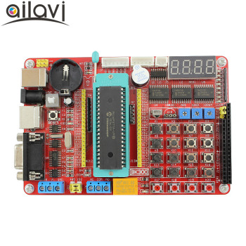 Ailavi® PIC Development Board Kit Microchip PIC16F877A Integrated Circuit Learning Board with Remote Control