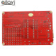 Ailavi® PIC Development Board Kit Microchip PIC16F877A Integrated Circuit Learning Board with Remote Control