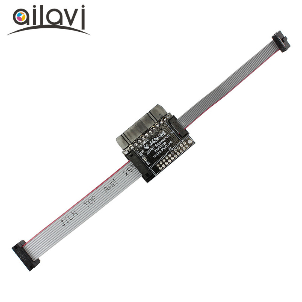 Ailavi® Standard ARM 20-pin JTAG Interface to 10-Pin 2.0mm and 10-Pin 1.27mm Spacing SWD /JTAG Interface Adapter