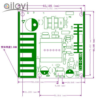 Ailavi® T12 Soldering Station Power Supply 24V 6A Switching Power Supply Module 150W AC-DC Isolated Power Integrated Circuit