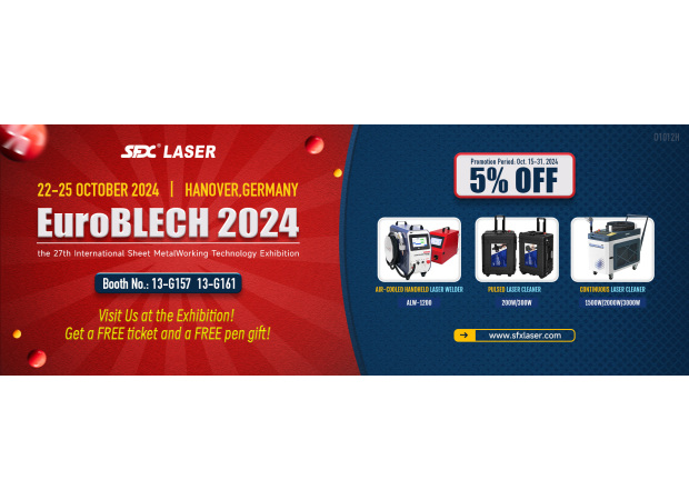 SFX Laser EuroBLECH 2024 Ausstellung