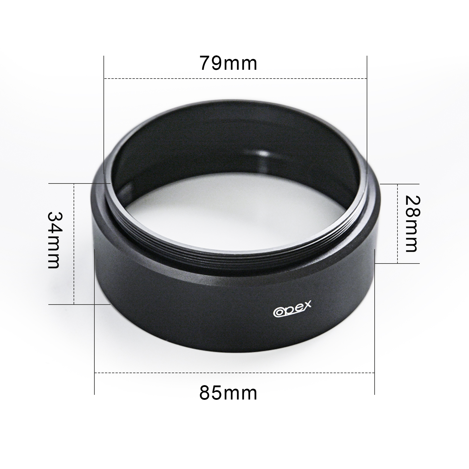 Montaje de ajuste de lente F-theta para lente Opex rosca M85 M79