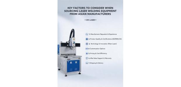 What are the key factors when sourcing laser welding equipment from Asian manufacturers?
