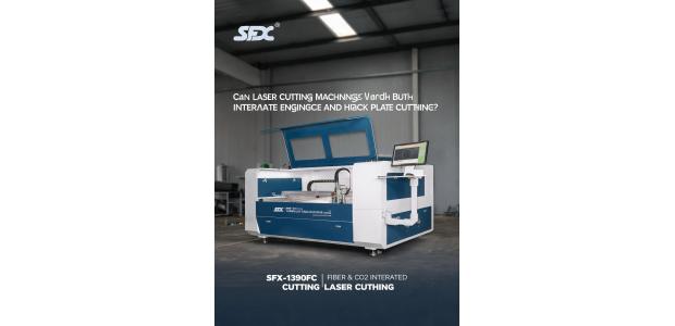Can laser cutting machines handle both intricate engraving and thick metal plate cutting?