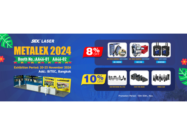 SFX LASER Bangkok METALEX 2024 Ausstellung