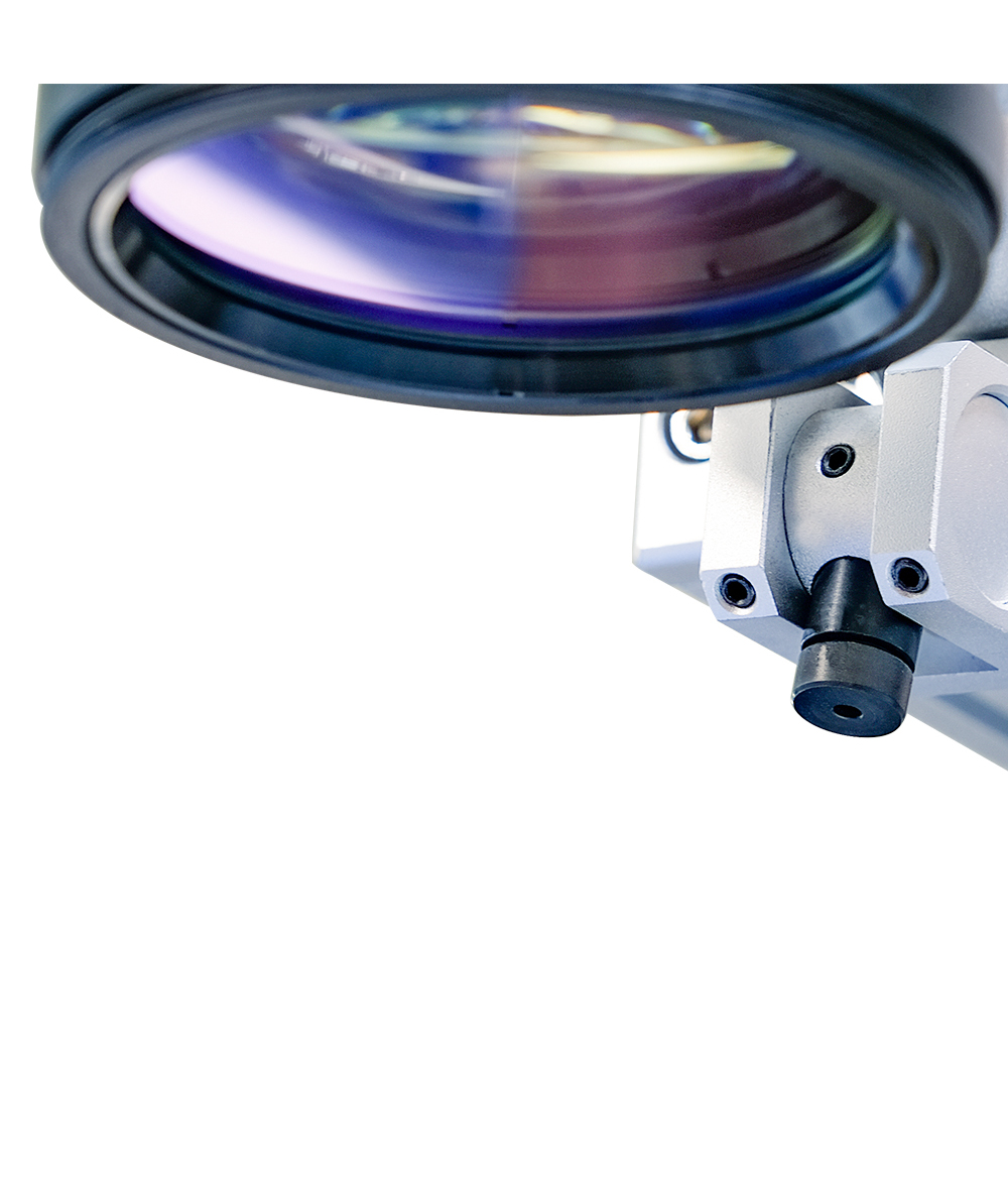 Auto Focus JPT - Marcador láser de fibra de 20 W, lente de 7.874 x 7.874 in  y máquina de grabado láser de fibra de eje giratorio D80 para oro, plata