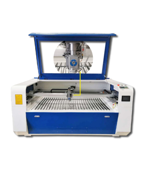 150W/180W Hybrid CO2 Laser Cutter Laser Engraver with 1300×900mm Workbench and S&A Water Chiller for Metal&Non-Metal Cutting