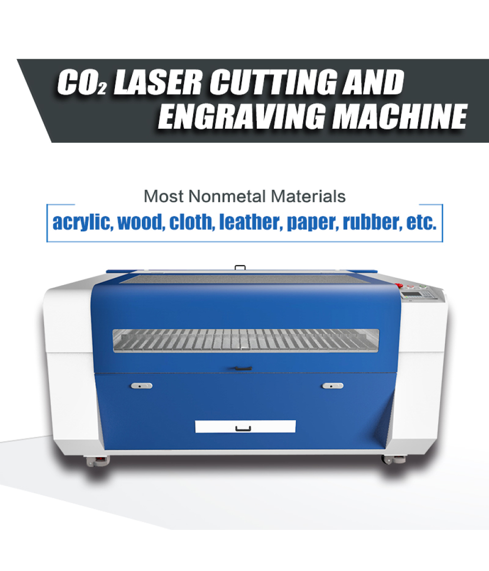 All-in-One System 1070 1490 1610 CO2 CNC Laser Engraver 100W 130W