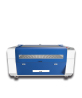 Grabador láser con cortadora láser de CO130 RECI Lightburn de 2 W con banco de trabajo de 900 × 600 mm y enfriador de agua S&A