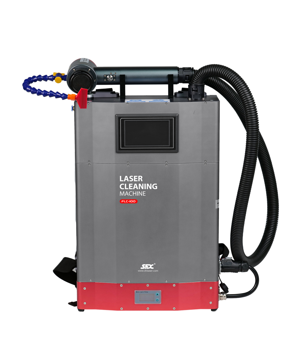  ZAC Backpack Laser Cleaning Machine 100W Portable