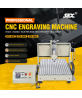 CNC 3-Achsen-Graviermaschine Mini Rundschiene CNC 3040/6040 Graviermaschine für Holz PCB Acryl
