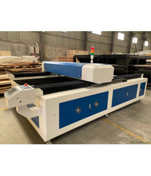 Grabador láser cortador láser CO130 150W / 180W / 220W / 300W / 2W con banco de trabajo de 1300 × 2500 mm y enfriador de agua S&A