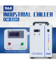 Enfriador de agua con cortador láser de CO2 Industrial CW5000 CW5200 S&A Enfriador de agua