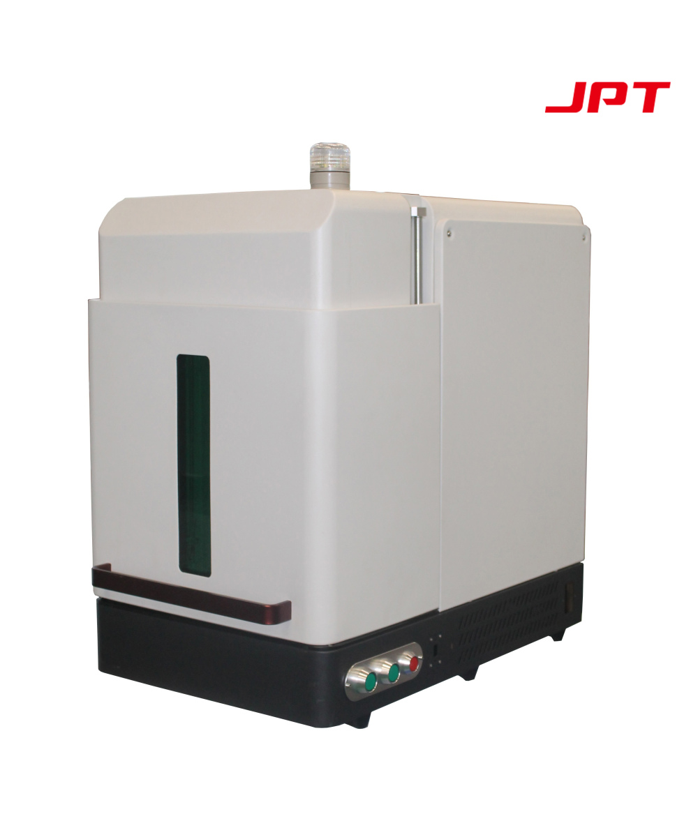 Caja 20W/30W/50W JPT Marcador láser de fibra Máquina de grabado