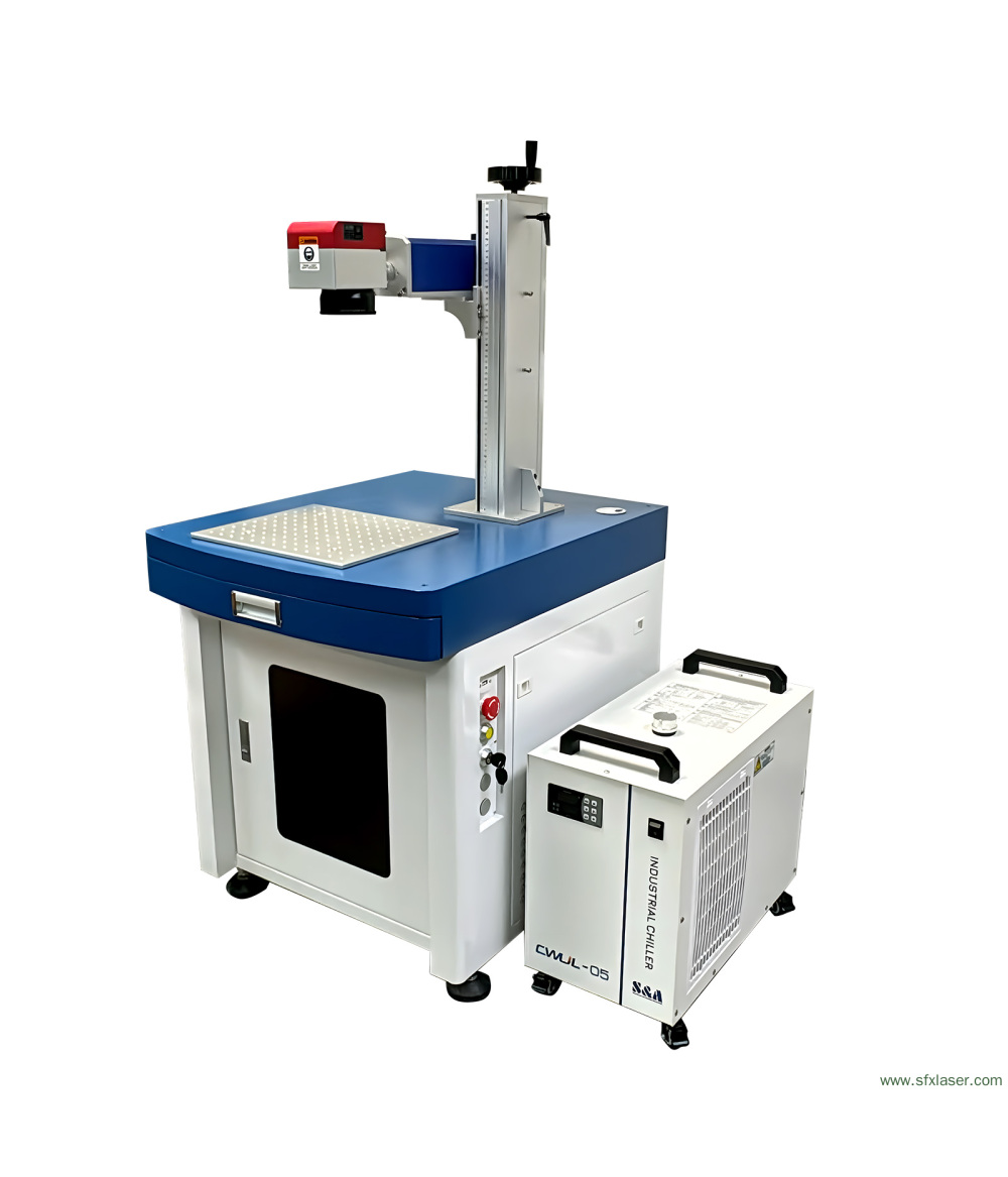 Máquina de marcado láser de escritorio MOPA SFX de 300 W, grabador láser de fibra para metales con área de marcado de 110 x 110 mm Máquina de marcado láser de escritorio MOPA SFX de 300 W, grabador láser de fibra para metales con área de marcado de 110 x 110 mm