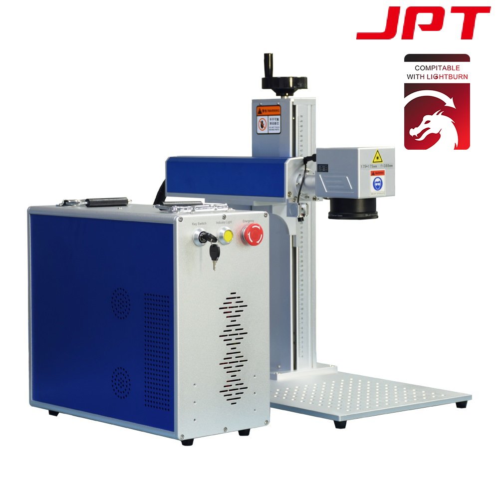 Auto Focus Split 20W/30W/50W JPT Fiber Laser Engraver Laser Marking Machine  – Industrial Print & Laser