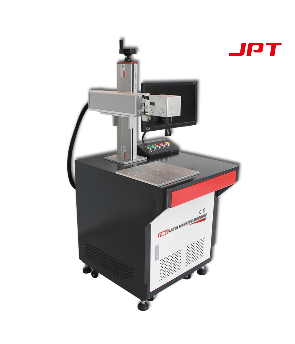 Desktop 20W/30W/50W JPT Fiber Laser Engraver Laser Marking Machine with built-in computer and software
