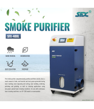 SFX-400L Laser Cleaning Machine Smoke Purifier Fume Extractor Fume Purifier for Laser Cleaning Welding Cutting Engraving