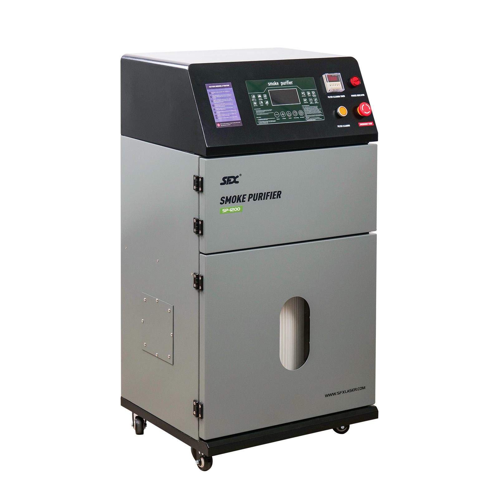 SFX SP-1200 Smoke Purifier High Efficiency Air Filtration for Industrial Laser Cleaning Laser Welding