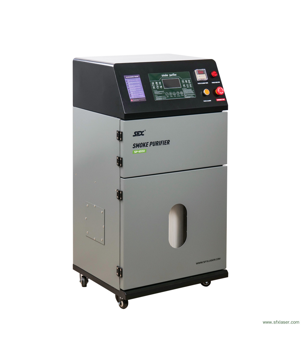 SFX SP-1200 Smoke Purifier High Efficiency Air Filtration for Industrial Laser Cleaning Laser Welding SFX SP-1200 Smoke Purifier High Efficiency Air Filtration for Industrial Laser Cleaning Laser Welding