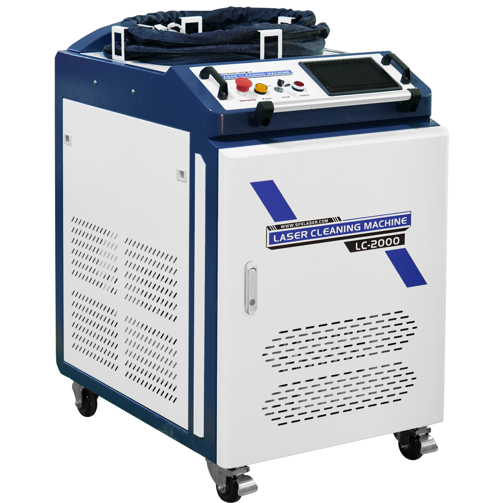 JPT 2000W Machine de nettoyage laser portable continue d'occasion
