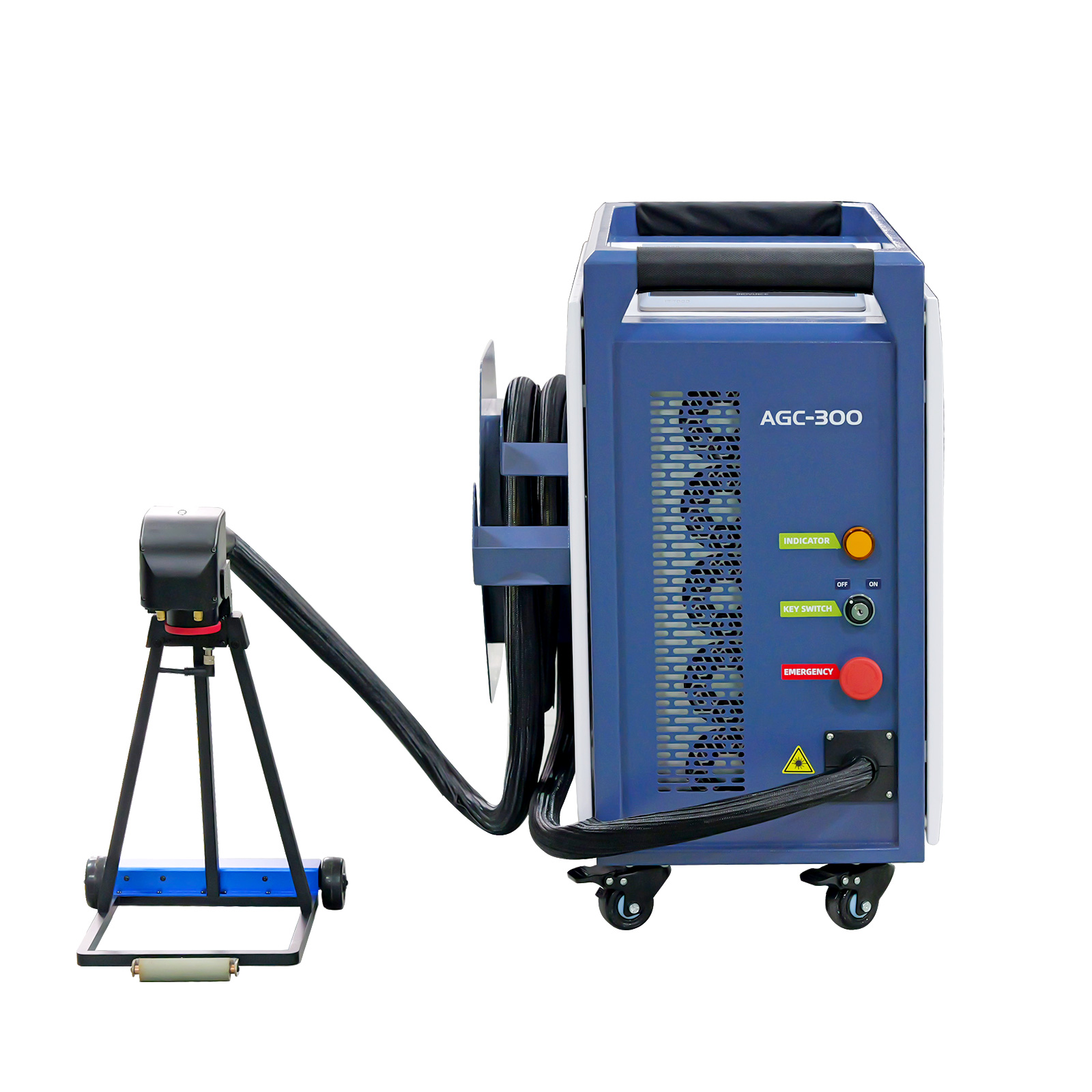 SFX AGC 300W 500W SmartLink Air Cooled Pulse Laser Cleaning Machine with Intelligent Interconnection and Self Propelled Device