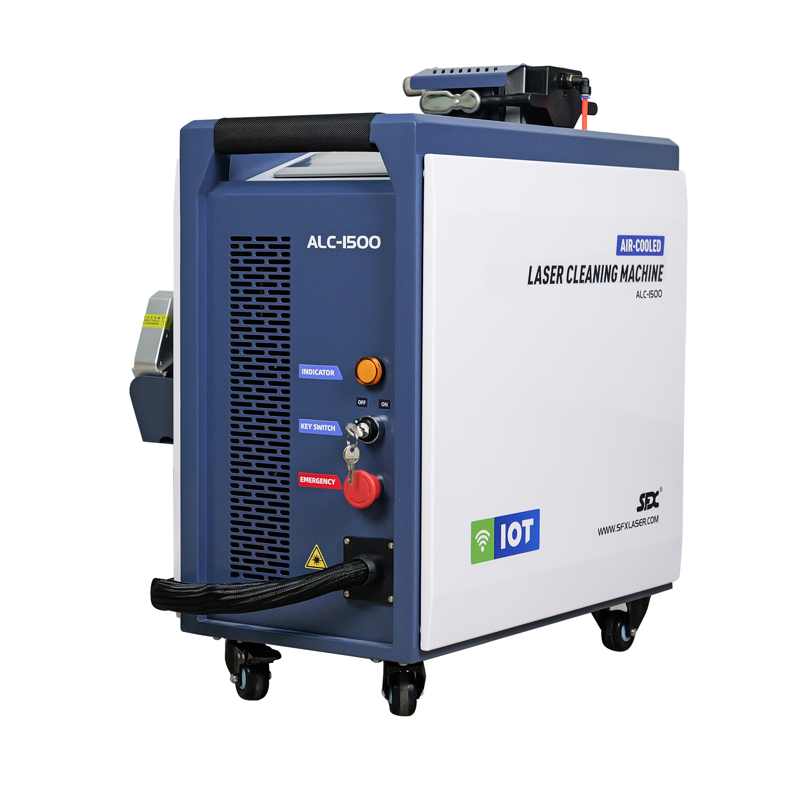 ギアルページ SFX ALC-1500 Air-Cooled Continuous Laser Cleaning Machine 1500W
