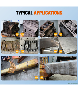 SFX ALC-1500 Luftgekühlte kontinuierliche Laser-Reinigungsmaschine 1500 W Tragbarer Handlaser-Rostentferner