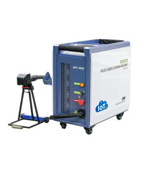 SFX APC 200W 300W 500W IoT Luftgekühlter Laserreiniger Laser-Holzreinigungsmaschine mit IoT-Technologie und selbstfahrendem Gerät