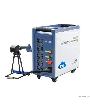 SFX APC 200 W 300 W 500 W SmartLink luftgekühlter Laserreiniger, Laser-Holzreinigungsmaschine mit IoT-Technologie und selbstfahrendem Gerät