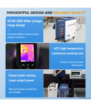 US Stock SFX APC 300W 500W IoT Air Cooled Pulse Laser Cleaner Laser Wood Cleaning Machine with IoT Technology and Self Propelled Device