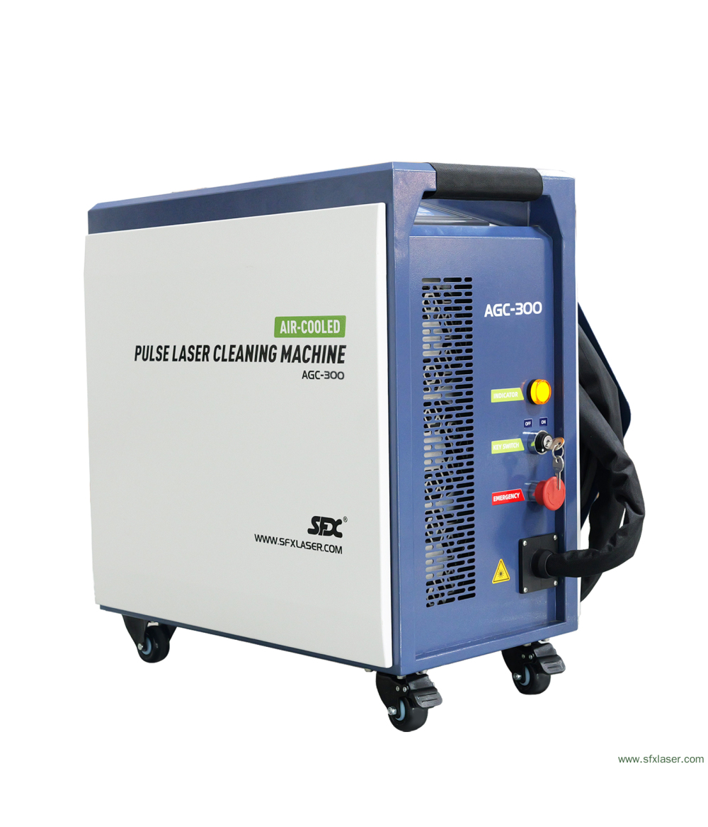 US-Lager SFX AGC 300W 500W Luftgekühlte Pulslaser-Reinigungsmaschine Hochpräziser Laser-Rost-Farbbeschichtungsentferner US-Lager SFX AGC 300W 500W Luftgekühlte Pulslaser-Reinigungsmaschine Hochpräziser Laser-Rost-Farbbeschichtungsentferner