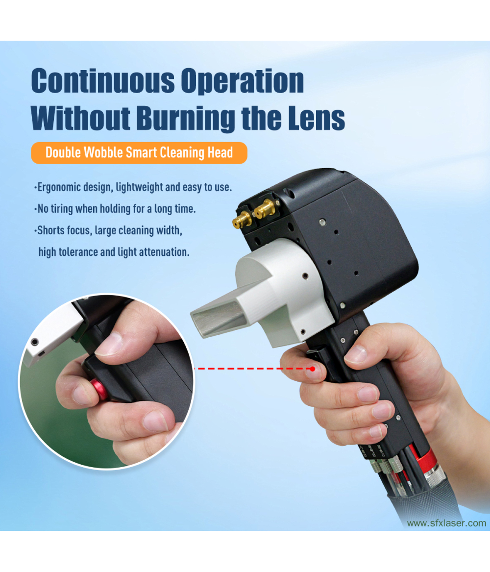 SFX 3000W Intelligent Laser Floor Cleaning Machine for Metal Concrete and Stone Floors Oil Rust Paint Removal Large Steel Plate Laser Rust Remover SFX 3000W Intelligent Laser Floor Cleaning Machine for Metal Concrete and Stone Floors Oil Rust Paint Removal Large Steel Plate Laser Rust Remover